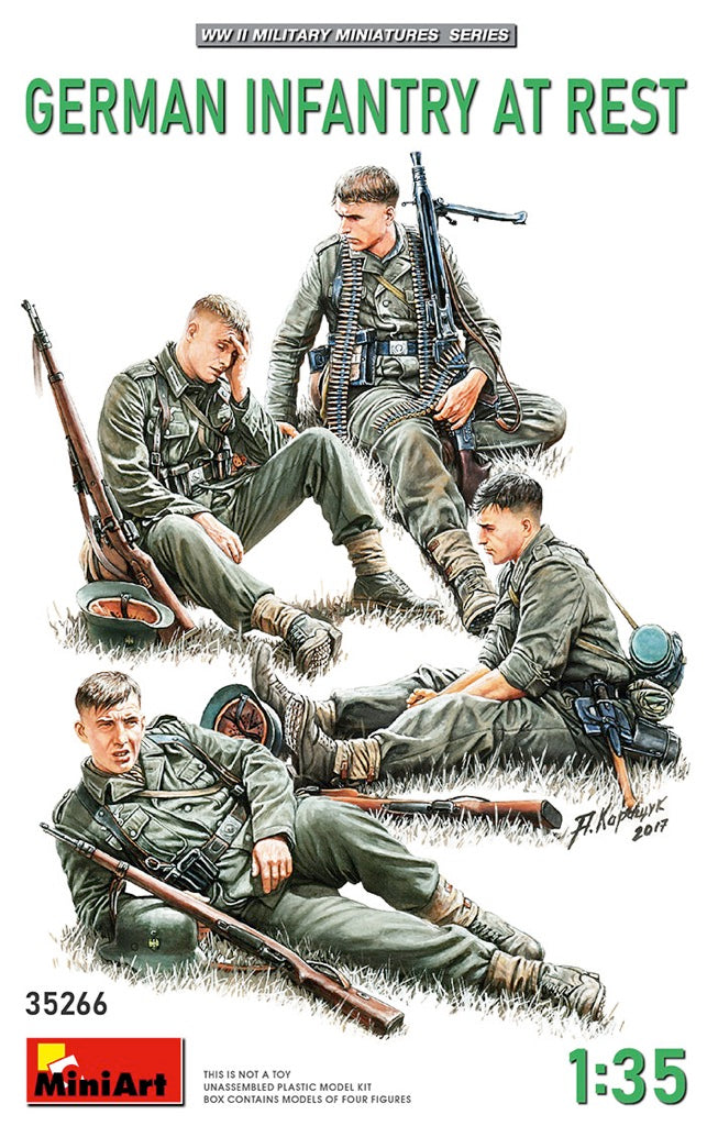 MiniArt 35266 1/35 German Infantry at Rest