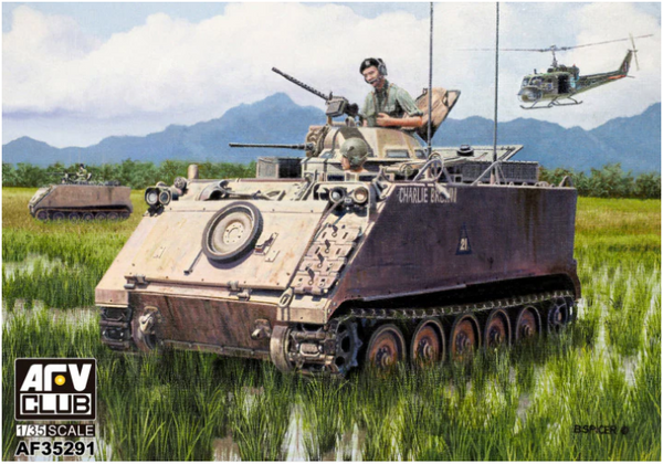 AFV Club 35291 1/35 Australian M113A1 APC w/ T50 Turret Vietnam War