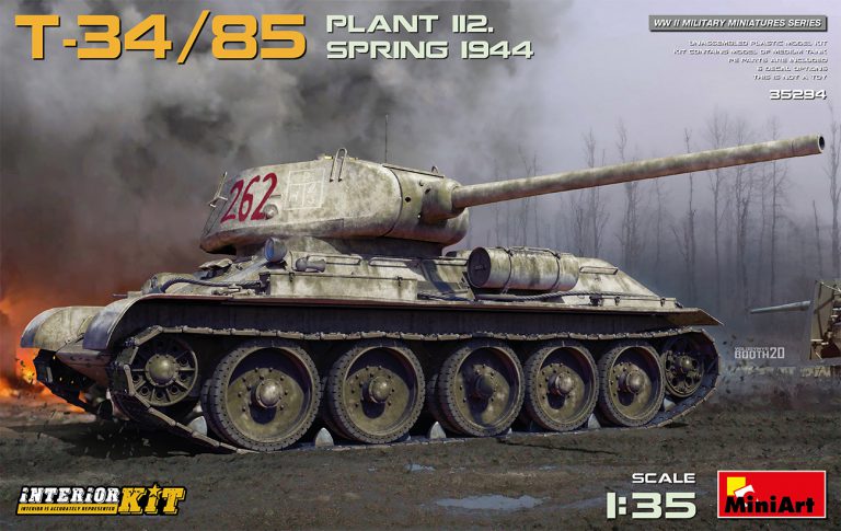MiniArt 35294 1/35 T-34/85 Plant 112 Spring 1944 - Interior Kit