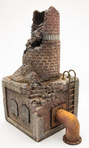 RT DIORAMA 35300 1/35 Ruined Factory chimney (Upgraded Ceramic Version)