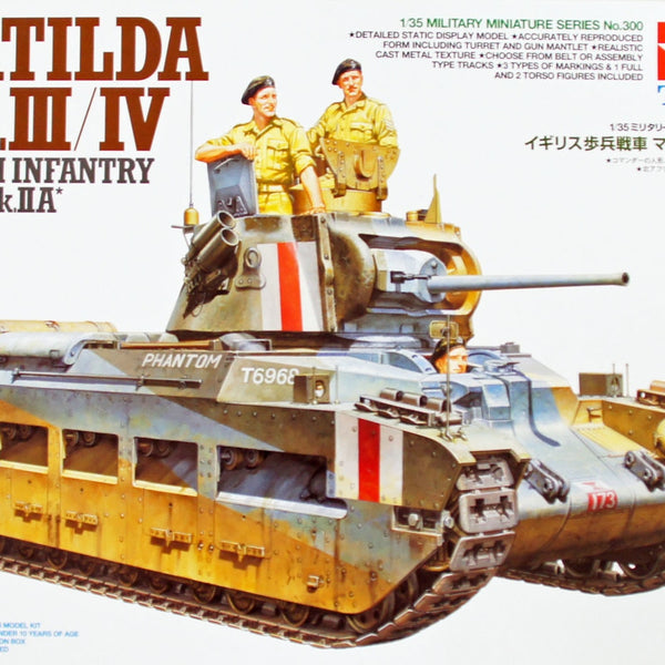 Tamiya 35300 1/35 British Infantry Tank Matilda Plastic Model Kit