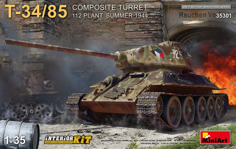 MiniArt 35301 1/35 T-34/85 Composite Turret