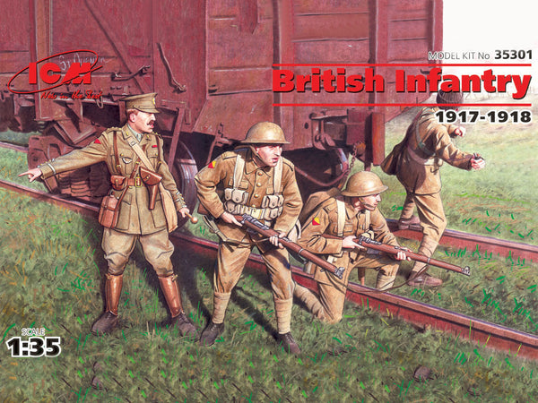 ICM 35301 1/35 British Infantry 1917-18