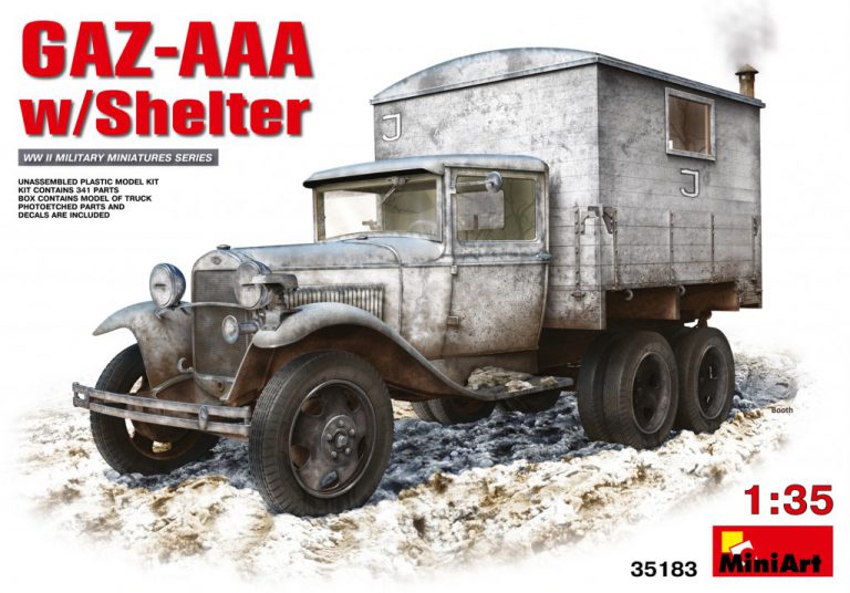 MiniArt 35183 1/35 GAZ-AAA with Shelter