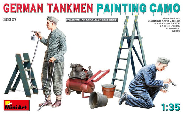 MiniArt 35327 1/35 German Tankmen - Painting Camo