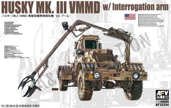 AFV Club 35354 1/35 Husky Mk.III VMMD w/Interrogation Arm