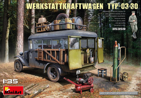 由加丸ART TRUCK SERIES vol.3 MiniArt 35359 1/35 Werkstattkraftwagen Typ-03-30