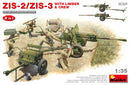 MiniArt 35369 1/35 ZIS-2/ZIS-3 With Limber Crew - 2 IN 1