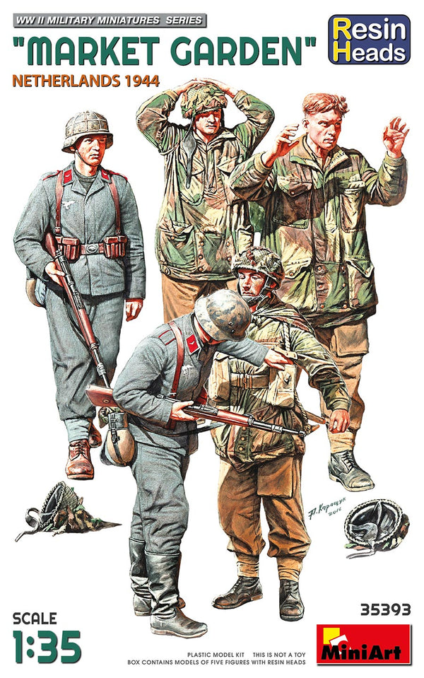 MiniArt 35393 1/35 “Market Garden" Netherlands 1944 (resin heads)