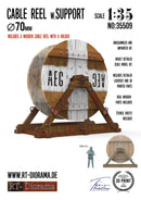 RT DIORAMA 35509 1/35 Cable Reel w. Support Ø70mm