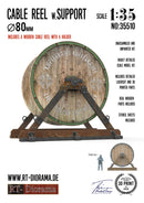 RT DIORAMA 35510 1/35 Cable Reel w. Support Ø80mm