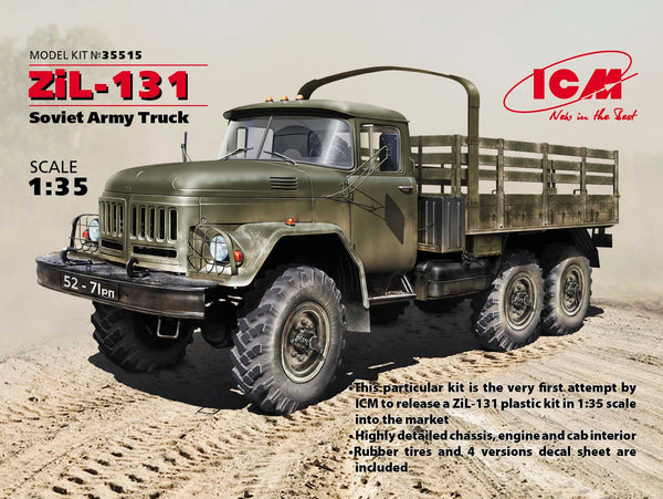 ICM 35515 1/35 ZiL-131, Soviet Army Truck