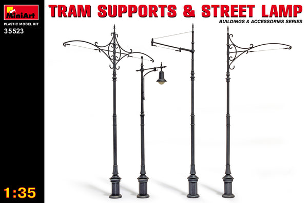 MiniArt 35523 1/35 Tram Supports & Street