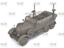 ICM 35530 1/35 Type G4 Partisanenwagen, German WWII vehicle with machine gun