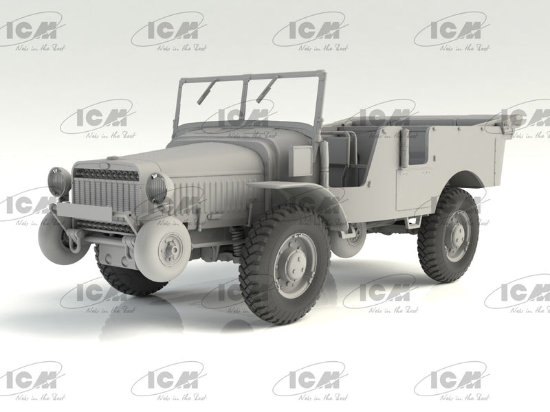 ICM 35570 1/35  Laffly V15T, WWII French Artillery Towing Vehicle