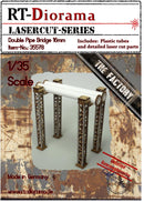 RT DIORAMA 35578 1/35  Double Pipe bridge 16mm