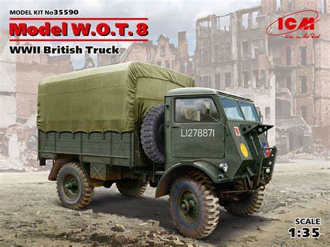 ICM 35590 1/35 Model W.O.T. WWII British Truck