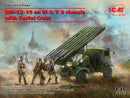 ICM 35592 1/35 BM-13-16 on W.O.T. 8 chassis w/ Soviet Crew