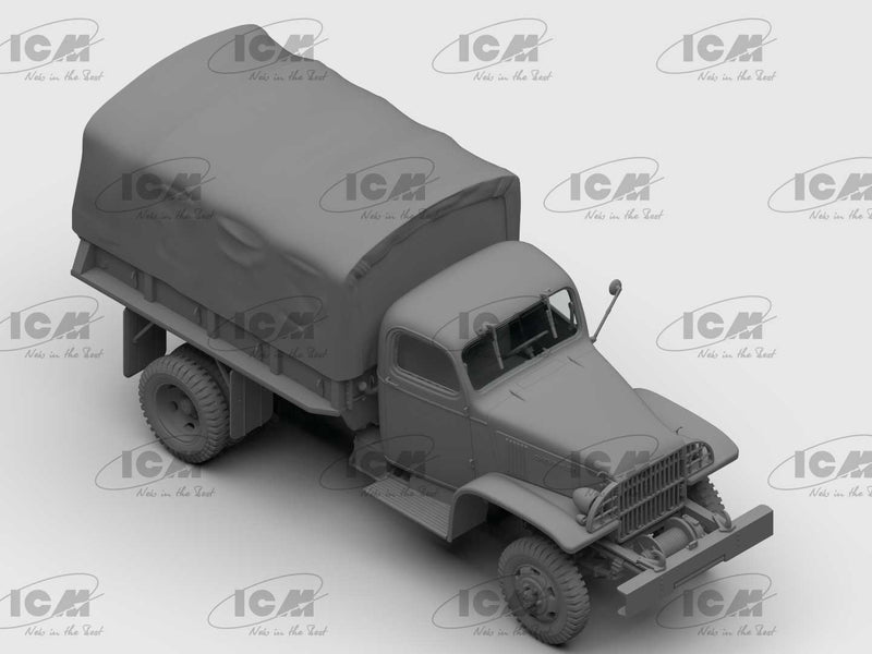 ICM 35594 1/35 G7117 with WWII Soviet Drivers