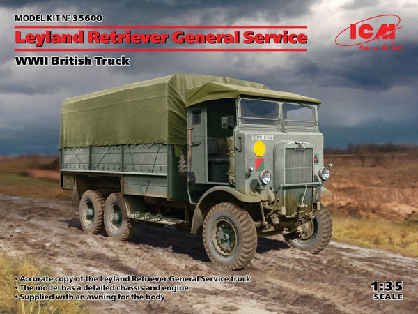 ICM 35600 1/35 Leyland Retriever General Service, WWII British Truck