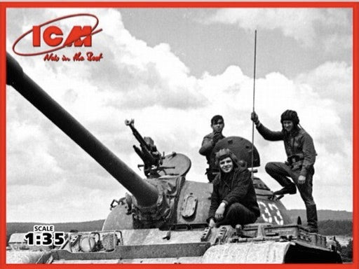 ICM Soviet Tank Crew (1979-1988 3 incl Tankmen)