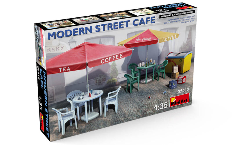 MiniArt 35610 1/35 Modern Street Cafe