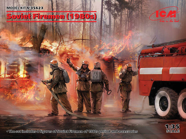 ICM 35623 1/35 Soviet Firemen (1980s)