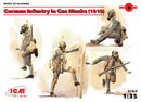 ICM 35695 1/35 German Infantry with Gasmasks (1918)