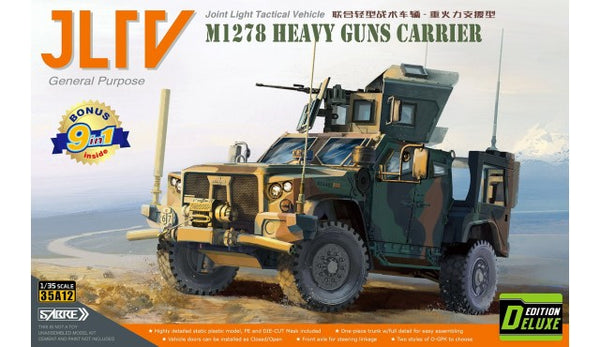 SABRE 35A12D 1/35 LTV M1278 HEAVY GUNS CARRIER " DELUXE EDITION "