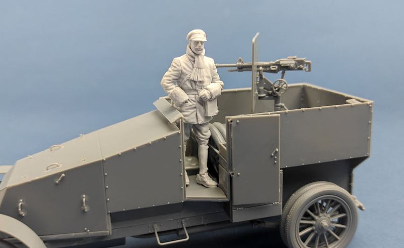 Copper State Models F35035 1/35 French Marine Armoured Car Officer