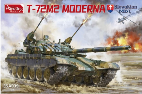 Amusing Hobby 35A039 1/35 T-72M2 "Moderna" Slovak MBT