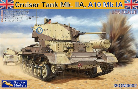 Gecko Models 35GM0002 1/35  Cruiser Tank Mk. IIA A10 Mk. IA