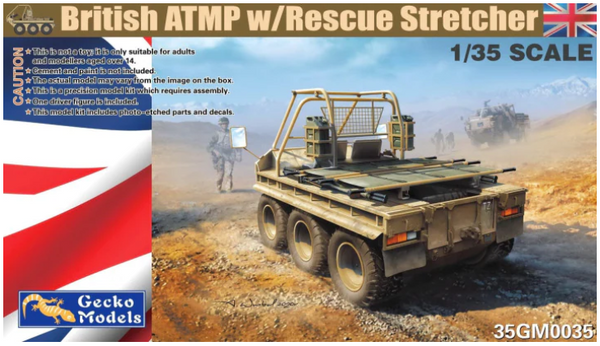 Gecko Models 35GM0035 1/35 British ATMP w/Rescue Stretcher