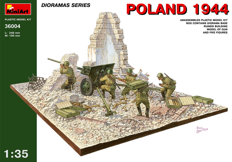 1/35 MiniArt Poland 1944 Diorama