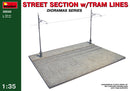 MiniArt 36040 1/35 Street Section w/Tram Line