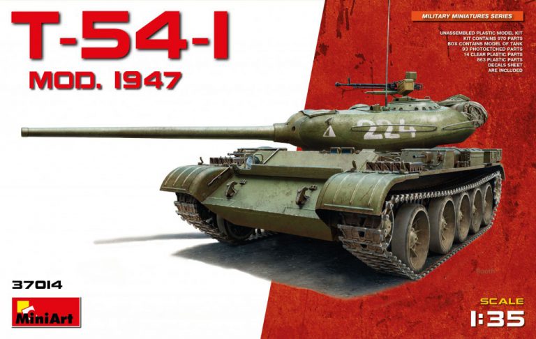 Miniart 37014 1/35 T-54-1 Soviet Medium Tank