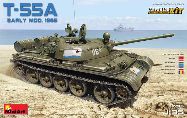 MiniArt 37016 1/35 T-55A Early Mod. 1965
