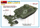 MiniArt 37043 1/35 Ukrainian BMR-1 w/ KMT-9