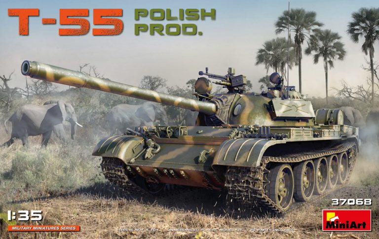 MiniArt 37068 1/35 T-55 Polish Production