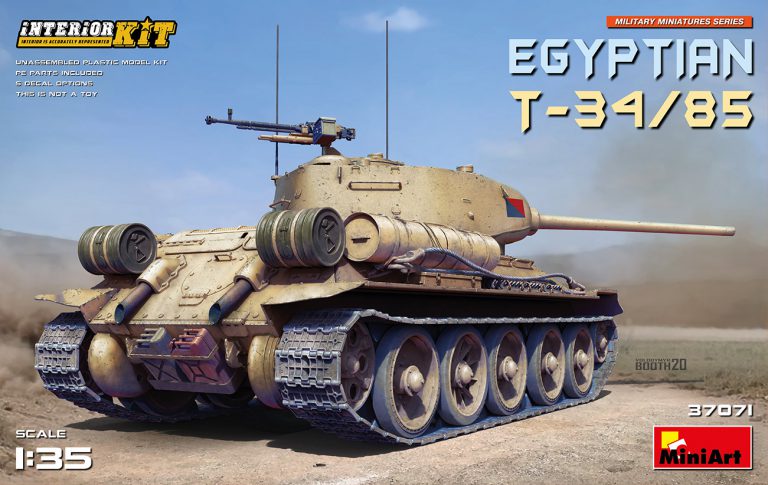 MiniArt 37071 1/35 Egyptian T-34/85