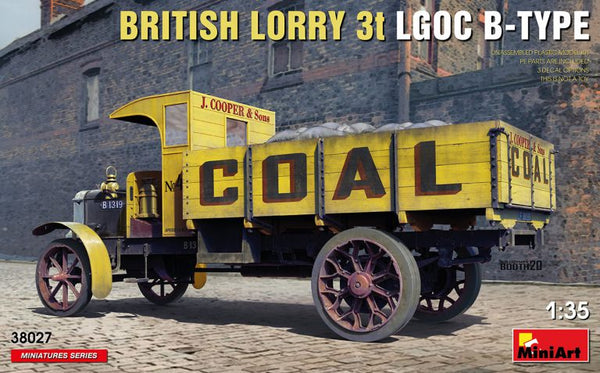 MiniArt 38027 1/35 British Lorry LGOC 3t B-Type