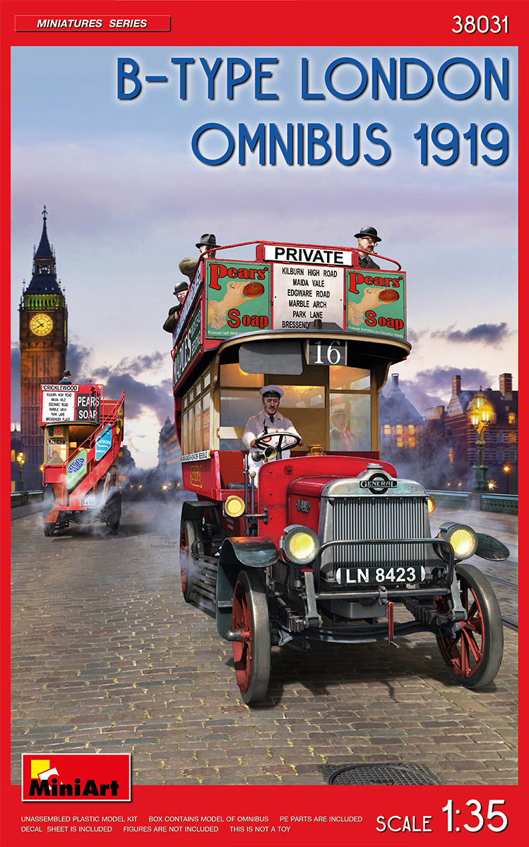 MiniArt 38031 1/35 B-Type London Omnibus 1919