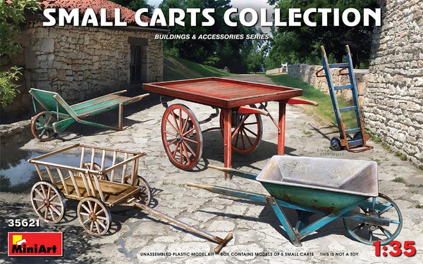 MiniArt 35621 1/35 Small Carts Collection