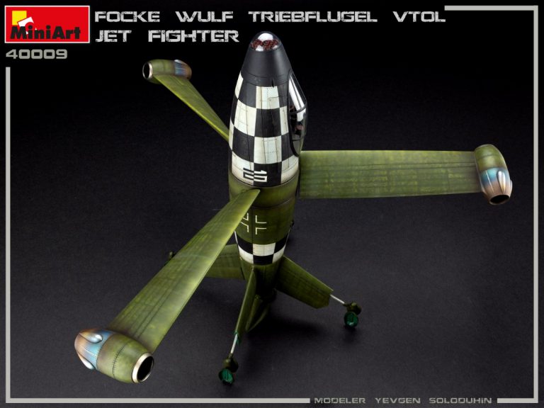 MiniArt 40009 1/35 Focke Wulf Triebflugel (VTOL) Jet Fighter