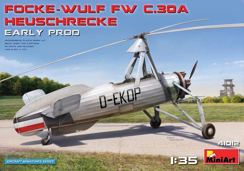 MiniArt 41012 1/48 Focke Wulf FW C.30A Heuschrecke Early Production