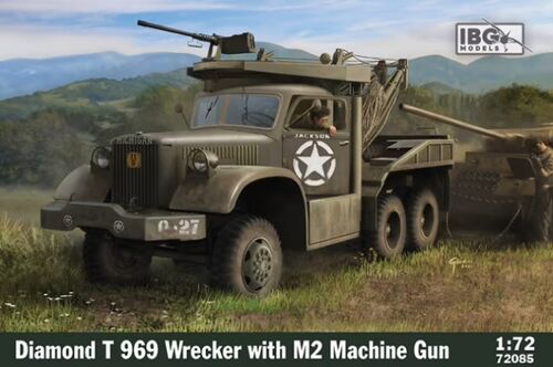 IBG 72085 1/72 Diamond T 969 Wrecker with M2 Machine Gun