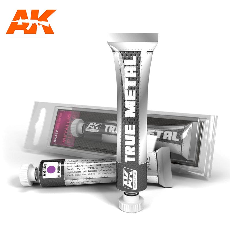 AK Interactive 452: True Metal "Metallic Purple"