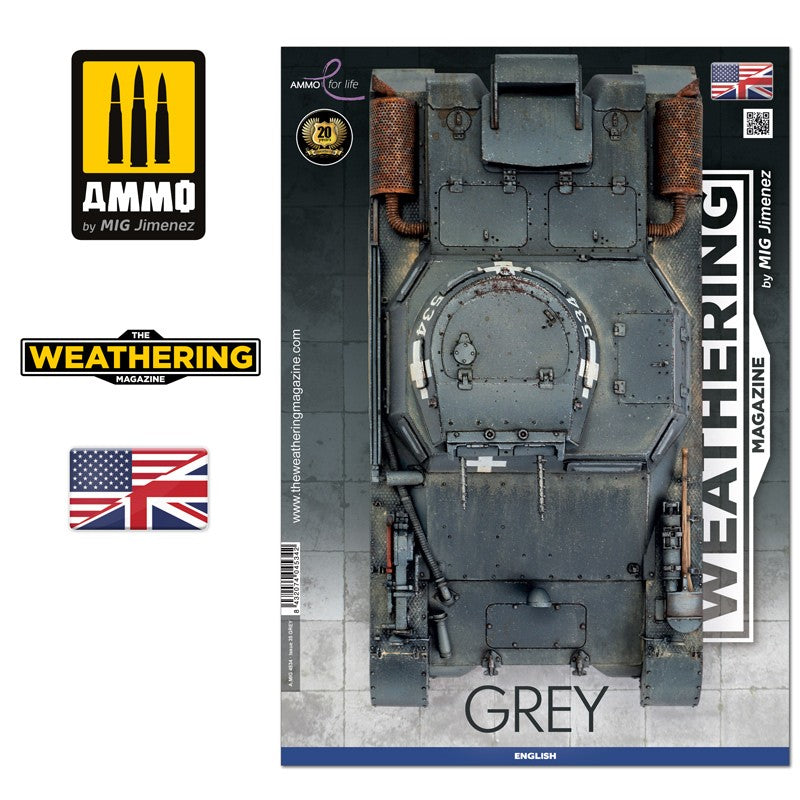 AMMO by Mig 4534 The Weathering Magazine Issue 34: Grey