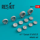 Res/Kit 480018 1/48  A-7 (A/B/C/D) "Corsair II" Wheel Set