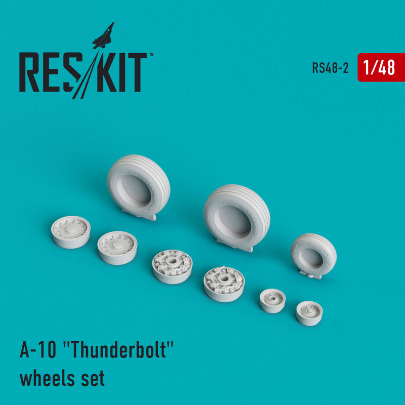 1/48 Res/Kit 480002 A-10 "Thunderbolt" Wheel Set